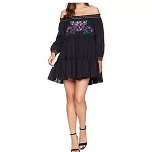 Free People Sunbeams Off Shoulder Dress